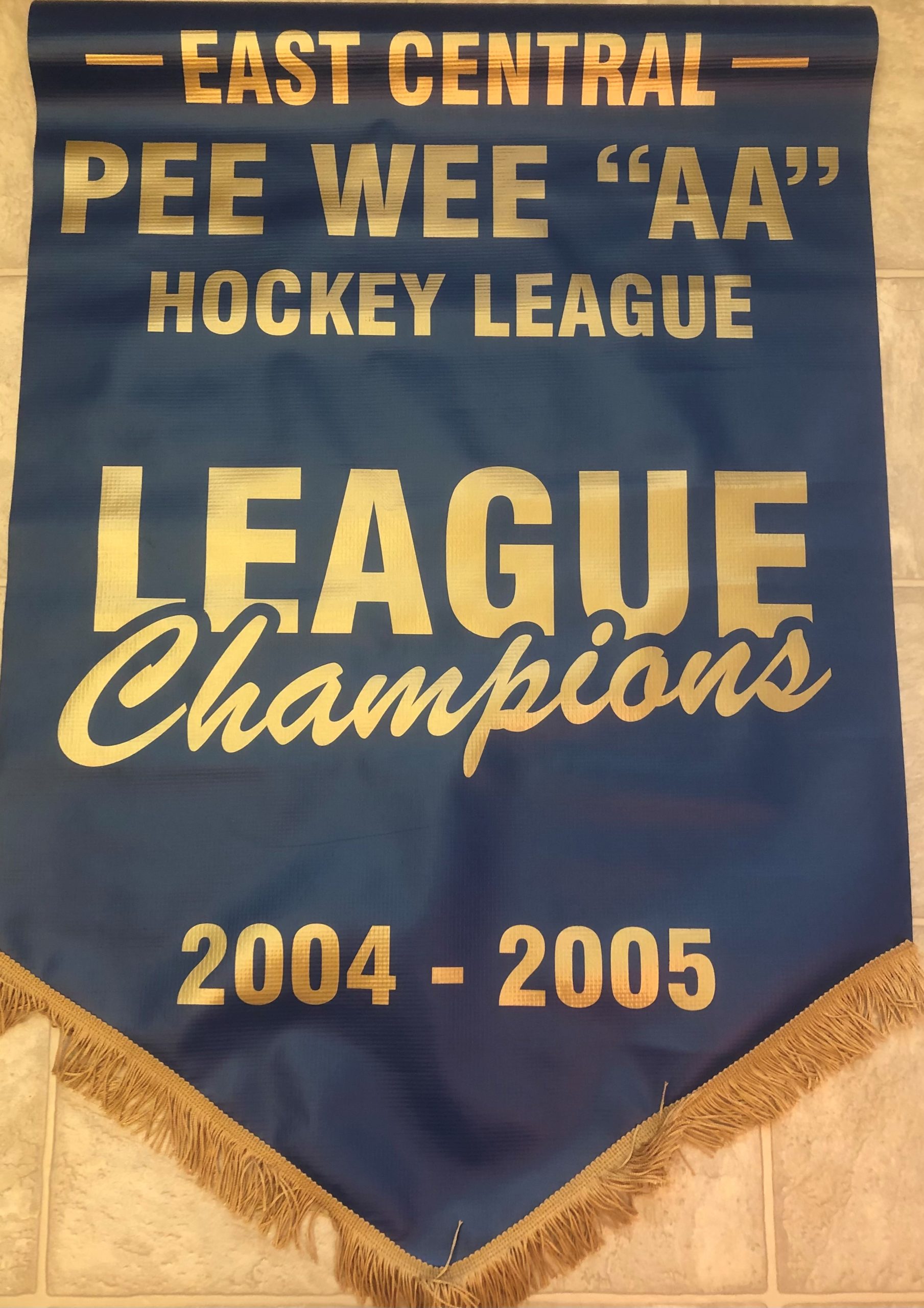 PeeWee AA 2004-2005 Front